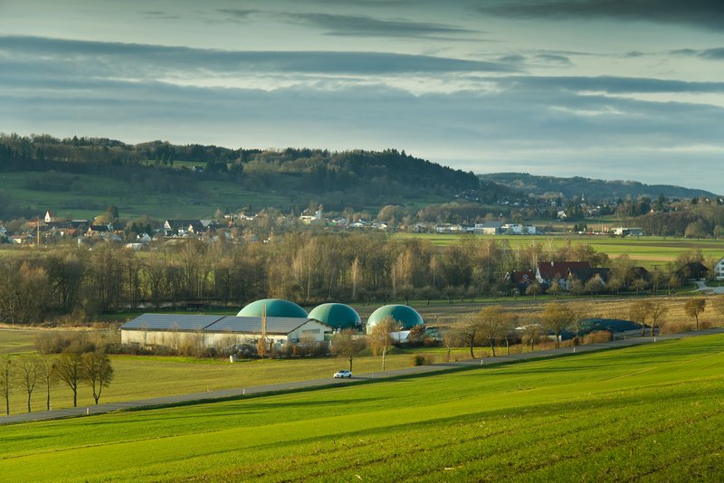 Pressefoto (Biogasanlage der Naturenergie Rotachtal GmbH | Quelle: Don Ailinger)